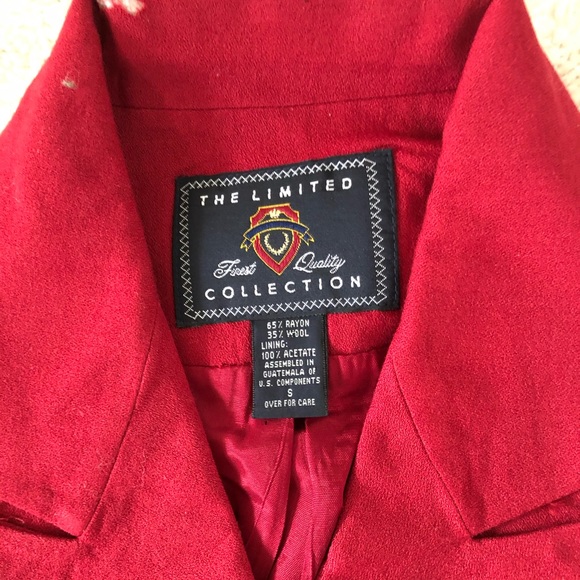 Vintage Long Sleeveless Double Breast Jacket - Picture 2 of 4